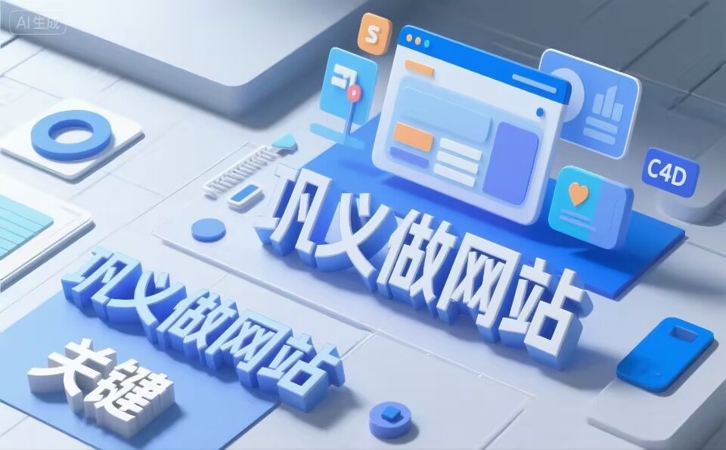 工业企业巩义网站设计风格定位